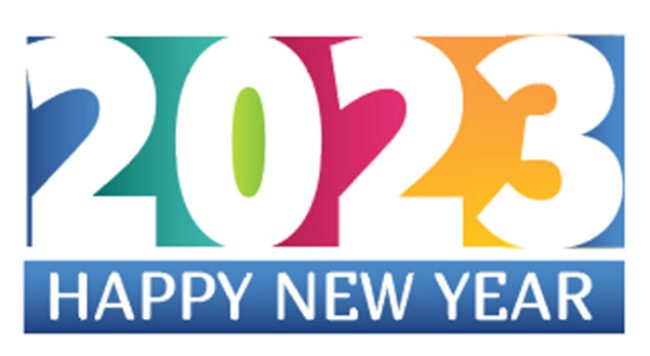 2023 Happy New Year Large2