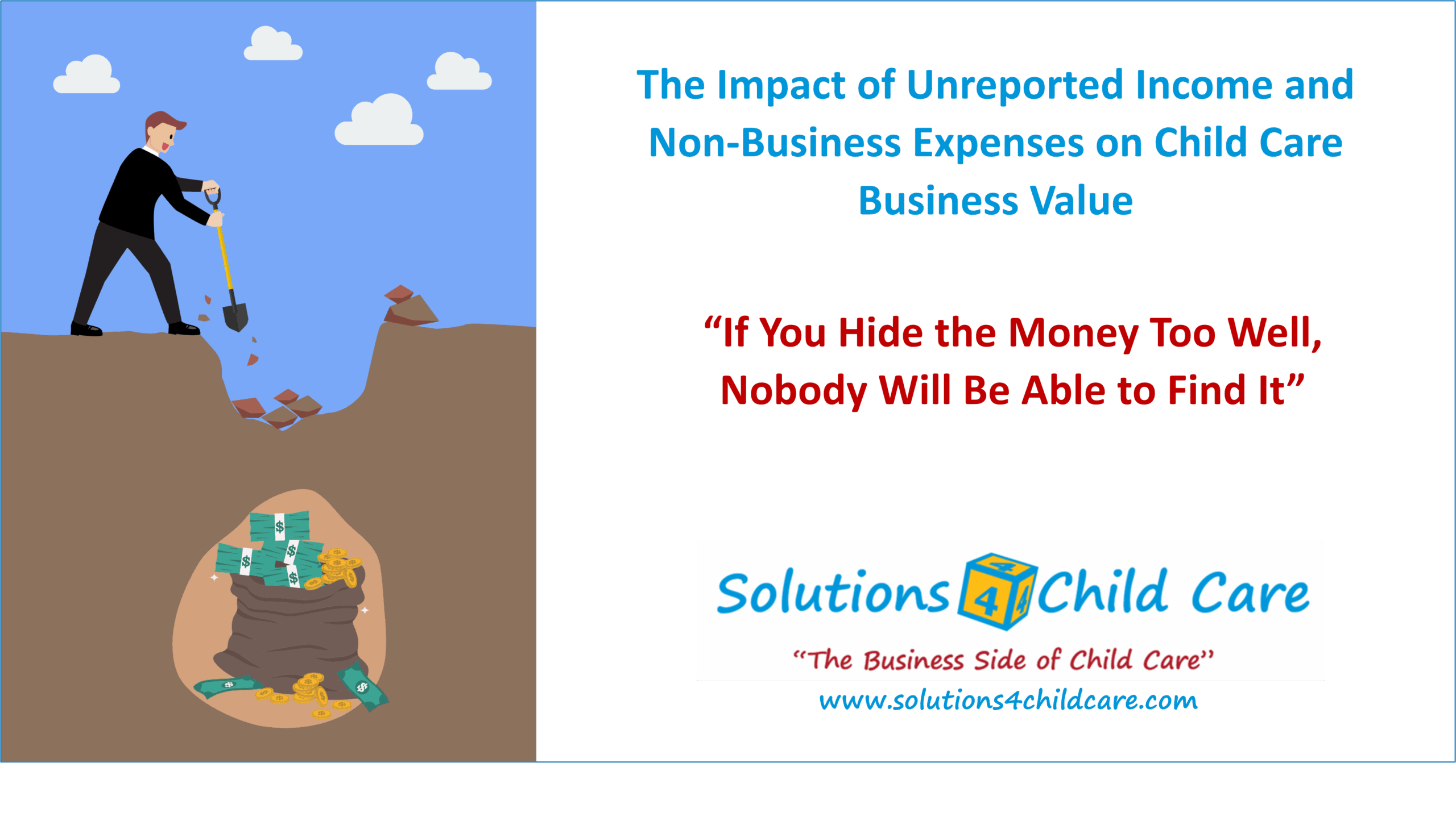 Child Care Business and Unreported Income