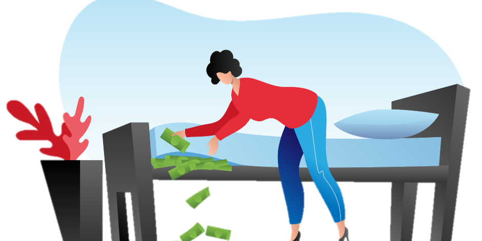 Money Under Mattress